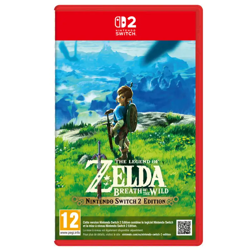 بازی The Legend of Zelda: Breath of the Wild پلمپ برای Nintendo Switch 2