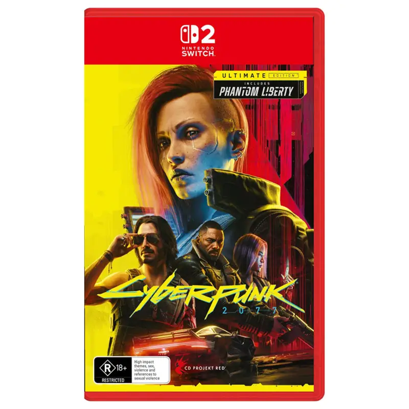 بازی Cyberpunk 2077 Ultimate Edition پلمپ برای Nintendo Switch 2