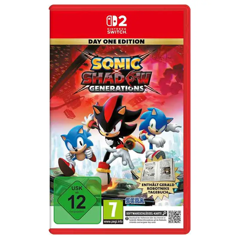 بازی Sonic X Shadow Generations Day One Edition پلمپ برای Nintendo Switch 2