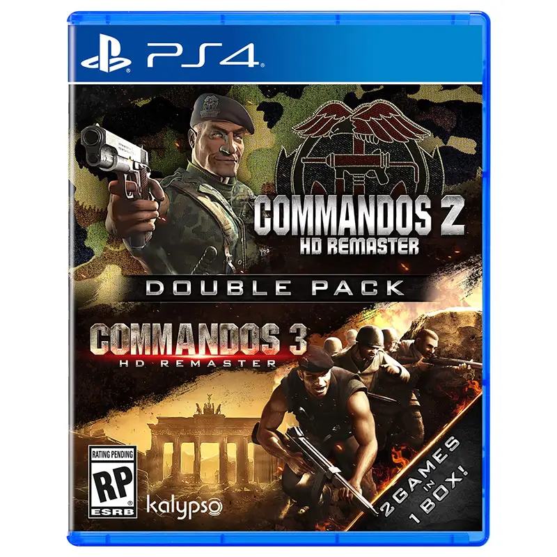 بازی Commandos 2 & 3 HD Remaster Double Pack پلمپ برای PS4 - Main Image