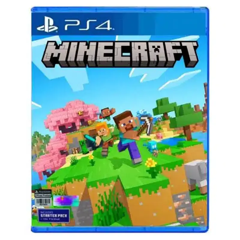 بازی Minecraft Starter Pack پلمپ برای PS4