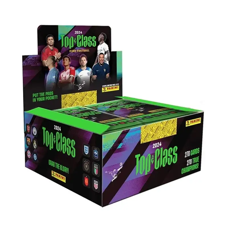 کارت فوتبالی تاپ کلس Panini Top Class 2024 - باکس کامل شامل 24 پک 8 تایی