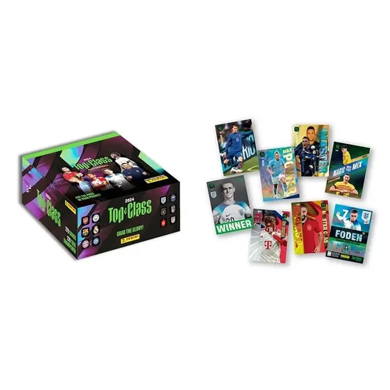 کارت فوتبالی تاپ کلس Panini Top Class 2024 - باکس کامل شامل 24 پک 8 تایی - Thumbnail 1