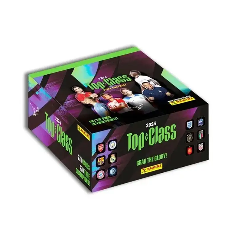 کارت فوتبالی تاپ کلس Panini Top Class 2024 - باکس کامل شامل 24 پک 8 تایی - Thumbnail 3
