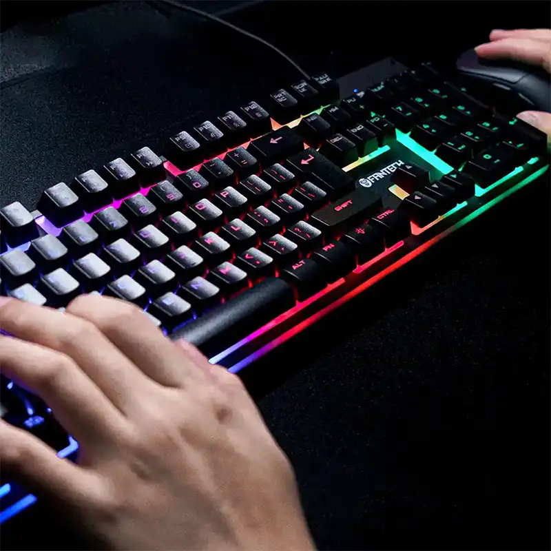 کیبورد باسیم گیمینگ فنتک Fantech مدل FIGHTER III K614L - Thumbnail 6