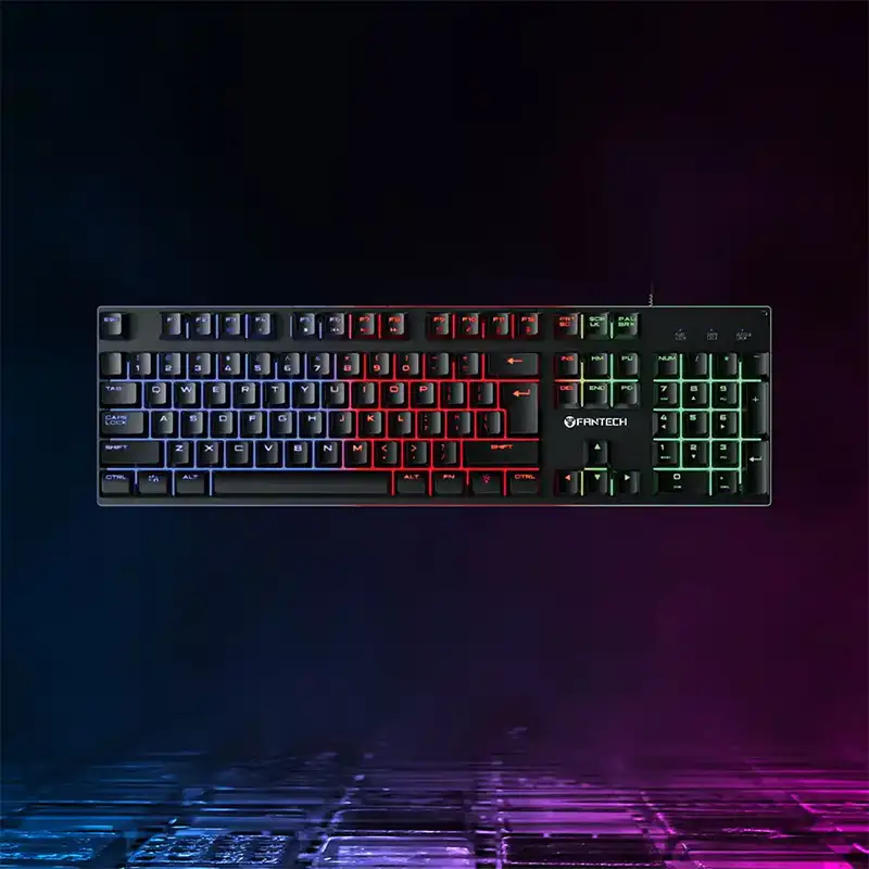 کیبورد باسیم گیمینگ فنتک Fantech مدل FIGHTER III K614L - Thumbnail 9