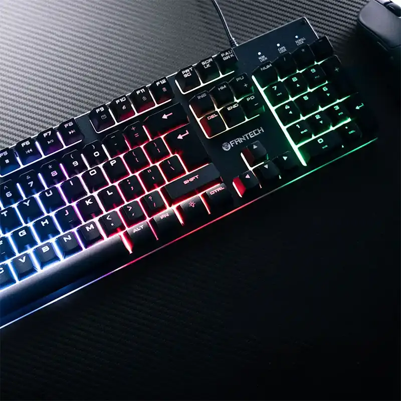 کیبورد باسیم گیمینگ فنتک Fantech مدل FIGHTER III K614L - Thumbnail 10