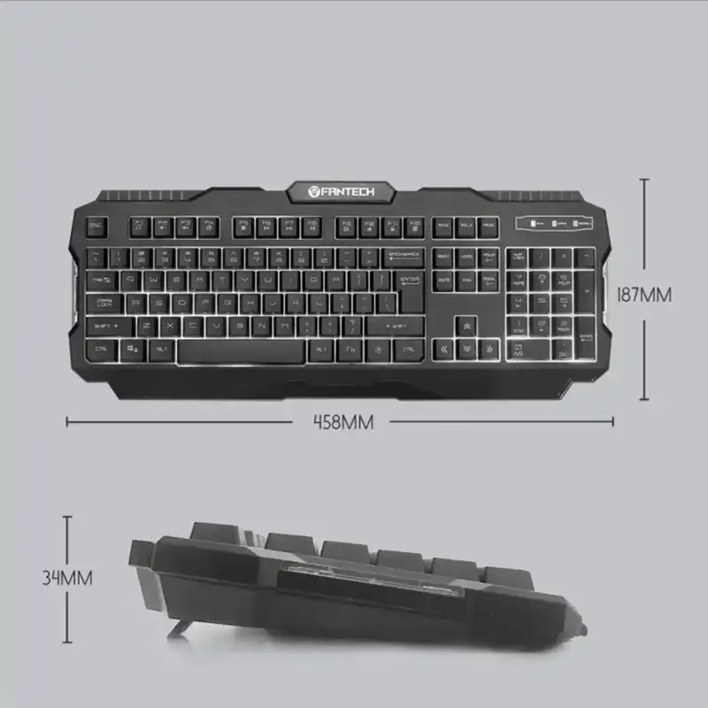 کیبورد باسیم گیمینگ فنتک Fantech مدل HUNTER PRO K511 - Thumbnail 7