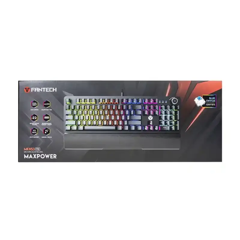  کیبورد باسیم گیمینگ فنتک Fantech مدل MAXPOWER MK853V2 - Thumbnail 3