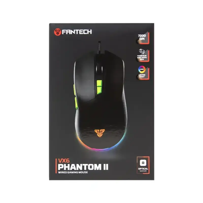 ماوس گیمینگ باسیم فنتک Fantech مدل PHANTOM II VX6 - Thumbnail 4