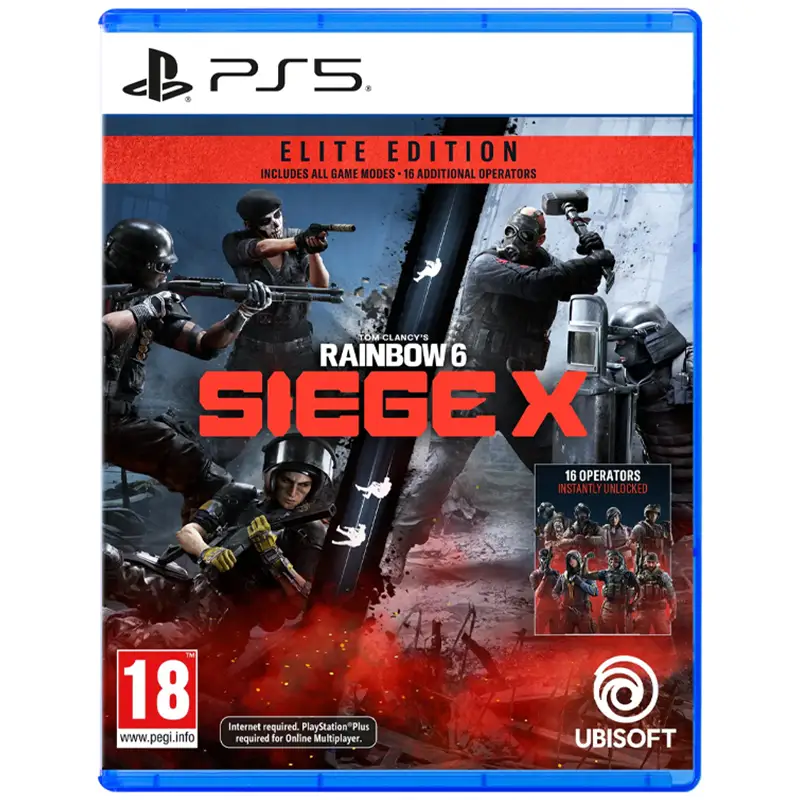 بازی Rainbow Six Siege X Elite Edition پلمپ برای PS5