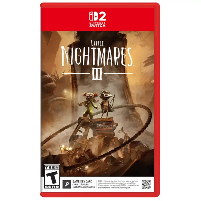 بازی Little Nightmares III Game Key Card پلمپ برای Nintendo Switch 2