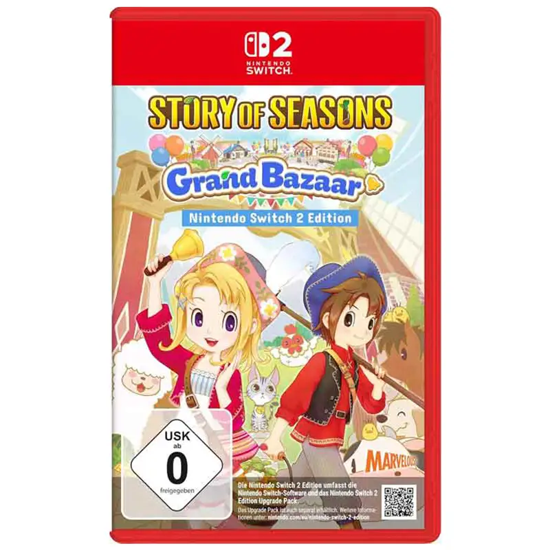 بازی Story of Seasons: Grand Bazaar پلمپ برای Nintendo Switch 2