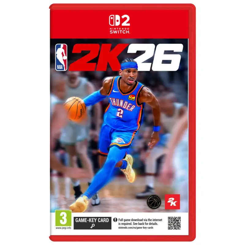 بازی NBA 2K26 Game Key Card پلمپ برای Nintendo Switch 2