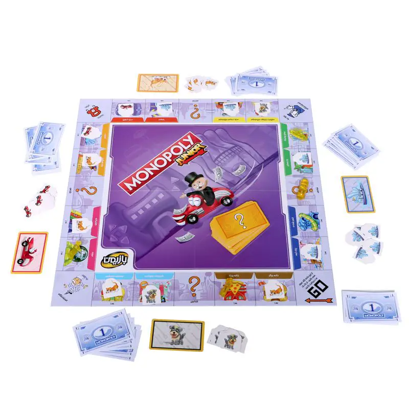 بازی مونوپولی جونیور - Thumbnail 3