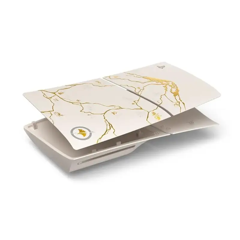 فیس پلیت اورجینال PS5 Slim طرح بازی Ghost of Yotei Gold Limited Edition - Thumbnail 1