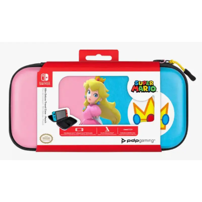 کیف نینتندو سوییچ طرح PDP Slim Deluxe Peach - Thumbnail 5