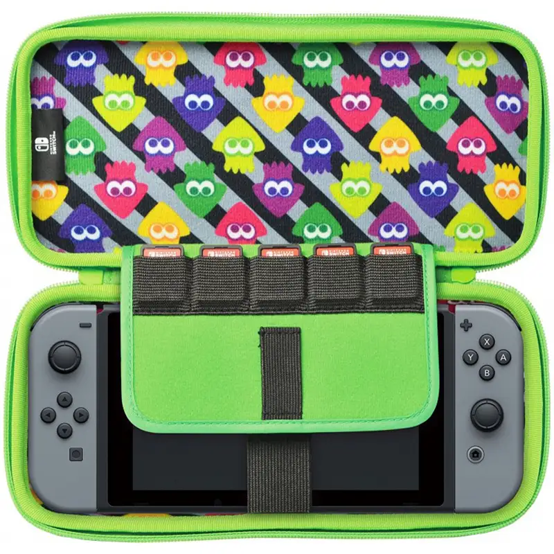 کیف نینتندو سوییچ طرح HORI Splatoon 2 Hard Pouch for Switch - Thumbnail 1