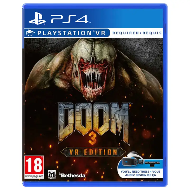 بازی Doom 3 VR Edition کارکرده برای PS4