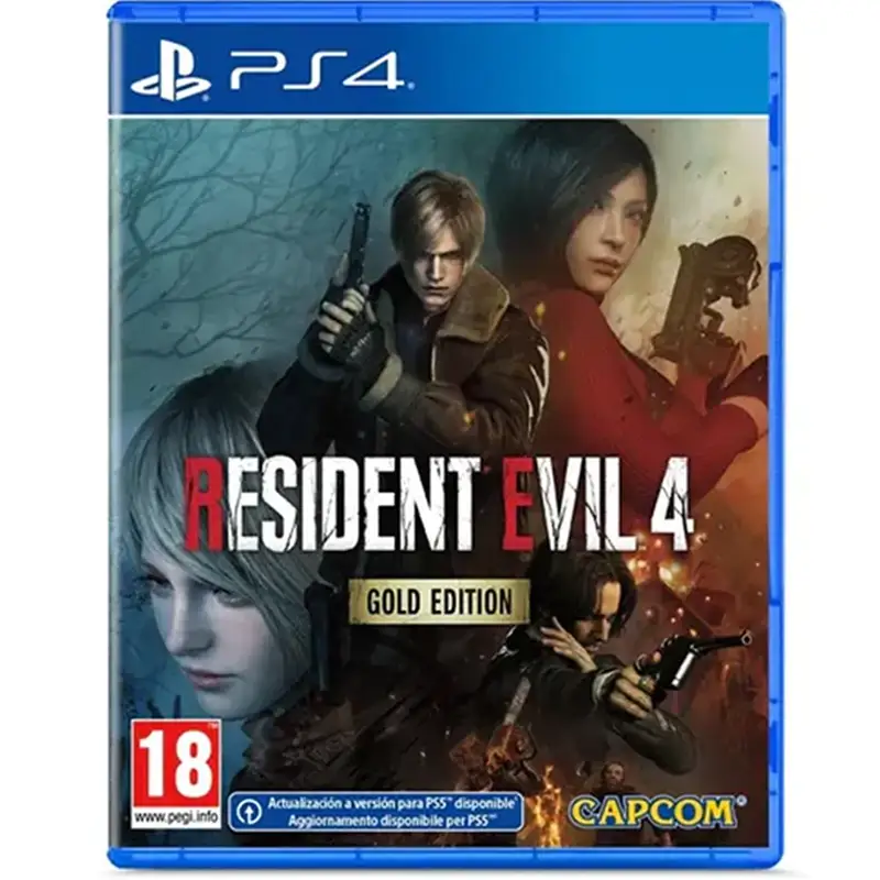 بازی Resident Evil 4 Gold Edition کارکرده برای PS4