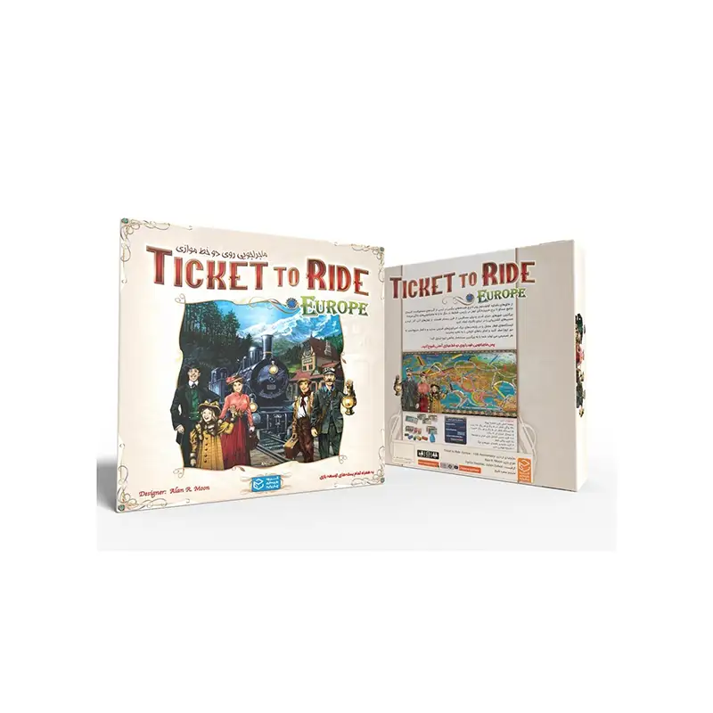 بازی تیکت تو راید اروپا Ticket to Ride: Europe - Thumbnail 3