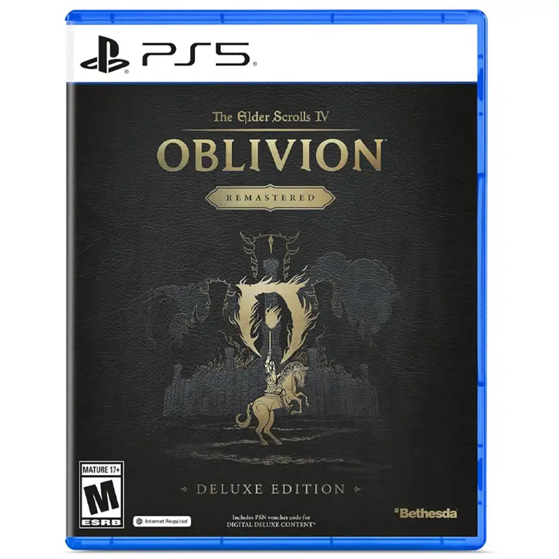 بازی The Elder Scrolls IV: Oblivion Remastered Deluxe Edition پلمپ برای PS5