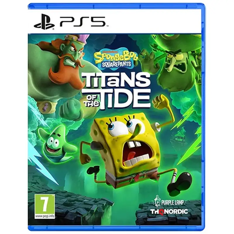 بازی Spongebob Squarepants: Titans of the Tide پلمپ برای PS5 - Main Image
