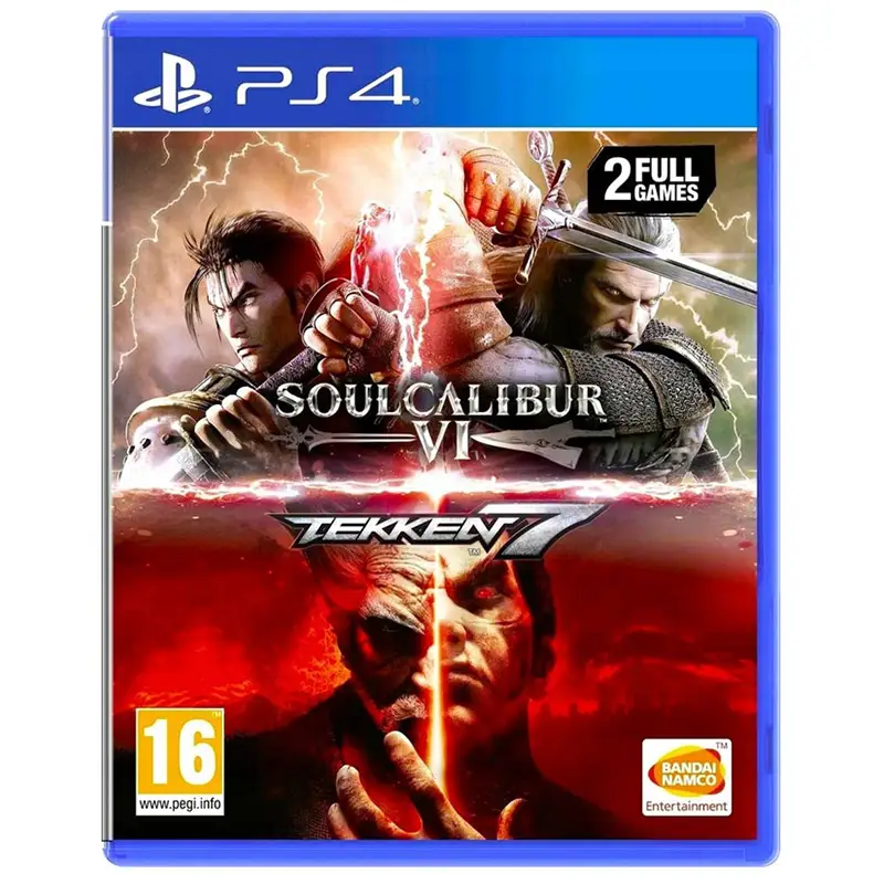 بازی Tekken 7 Soulcalibur VI پلمپ برای PS4