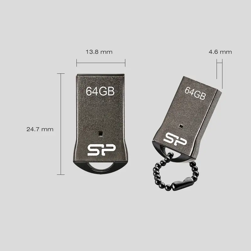 فلش مموری سیلیکون پاور مدل Touch T01 ظرفیت 64 گیگابایت USB 2.0 - Thumbnail 1