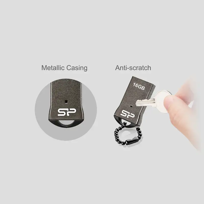 فلش مموری سیلیکون پاور مدل Touch T01 ظرفیت 64 گیگابایت USB 2.0 - Thumbnail 4
