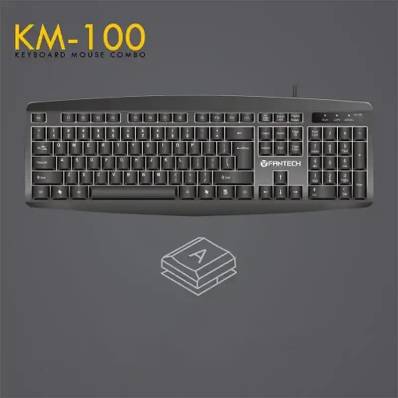 کیبورد کمبو 2 به 1 فنتک Fantech مدل KM-100 - Thumbnail 6