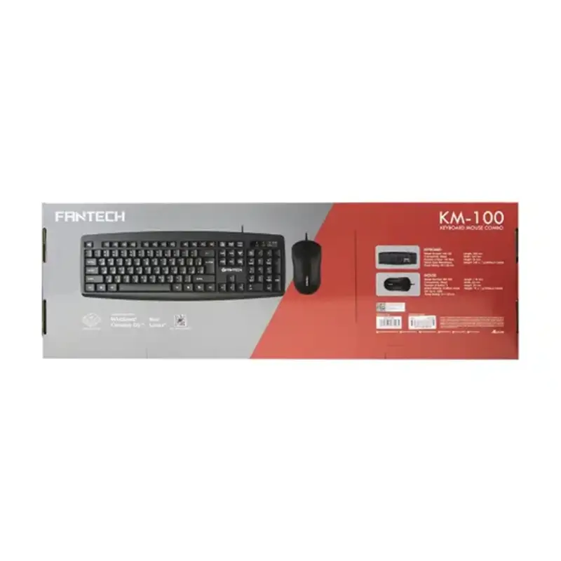 کیبورد کمبو 2 به 1 فنتک Fantech مدل KM-100 - Thumbnail 8