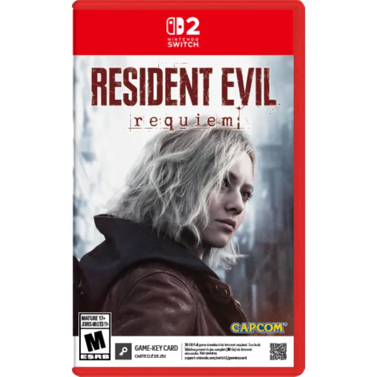 بازی  Resident Evil Requiem Game Key Card پلمپ برای Nintendo Switch 2