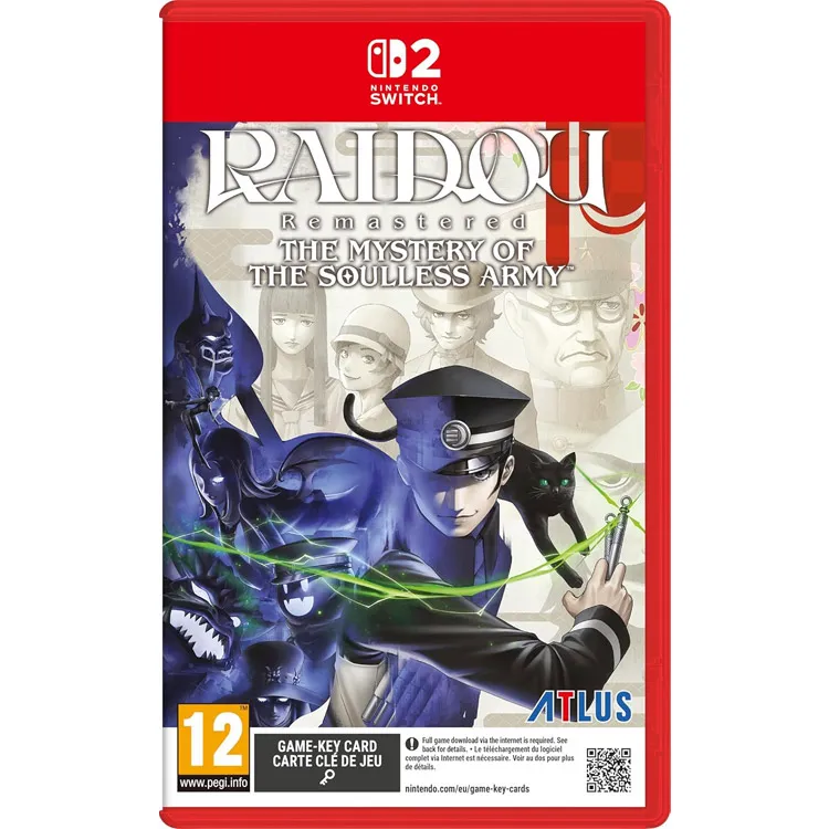 بازی Raidou Remastered: The Mystery of the Soulless Army Game Key Card پلمپ برای Nintendo Switch 2