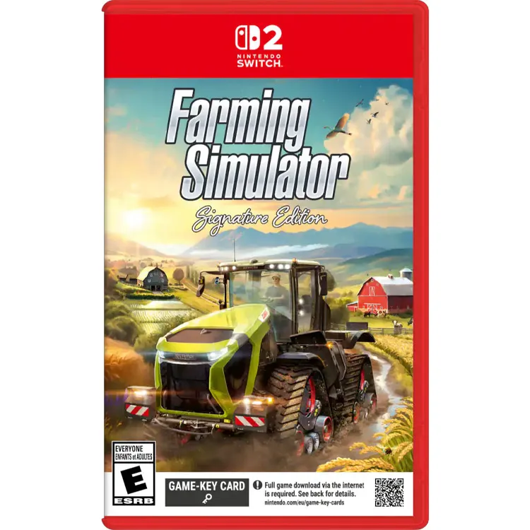 بازی Farming Simulator Signature Edition game Key card پلمپ برای Nintendo Switch 2