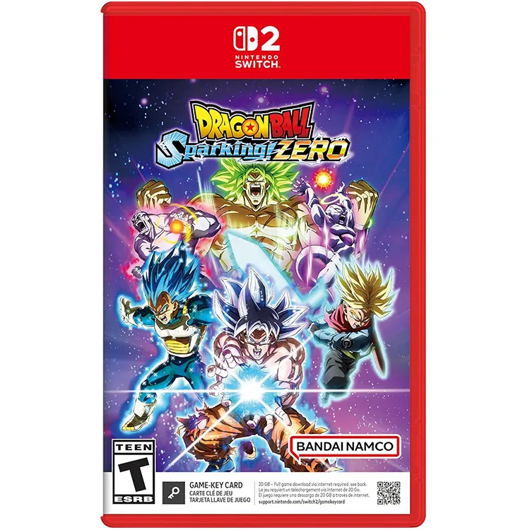 بازی Dragon Ball: Sparking! Zero Game Key Card پلمپ برای Nintendo Switch 2 