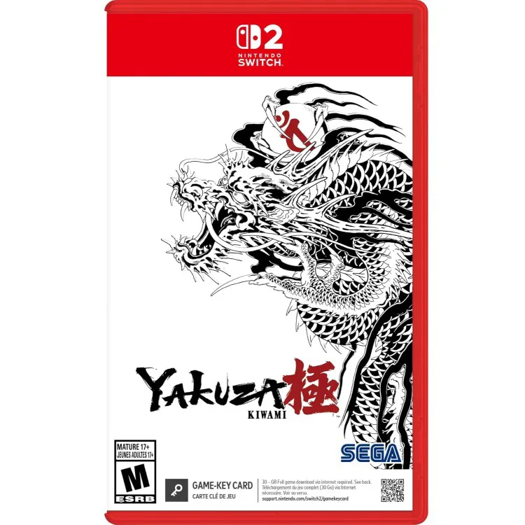 بازی Yakuza Kiwami Game Key Card پلمپ برای Nintendo Switch 2