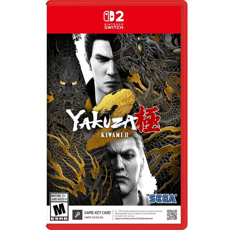 بازی Yakuza Kiwami 2 Game Key Card پلمپ برای Nintendo Switch 2
