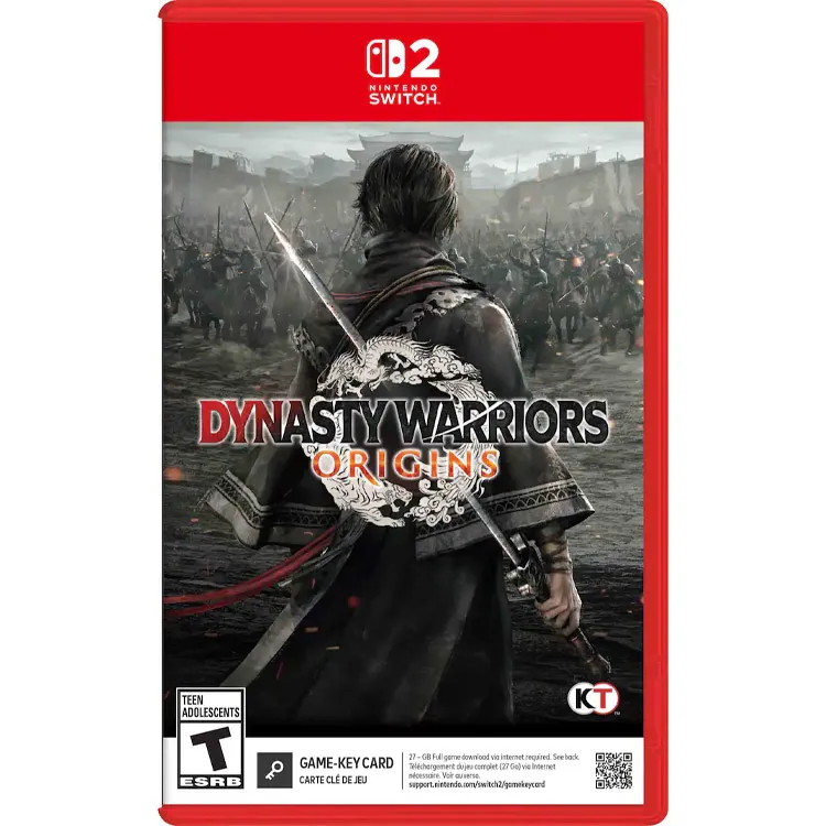 بازی Dynasty Warriors Origins Game Key Card پلمپ برای Nintendo Switch2