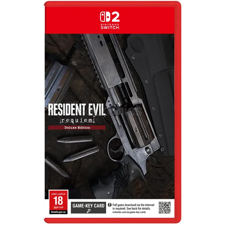 بازی Resident Evil Requiem Deluxe Edition Game key Card پلمپ برای Nintendo Switch 2