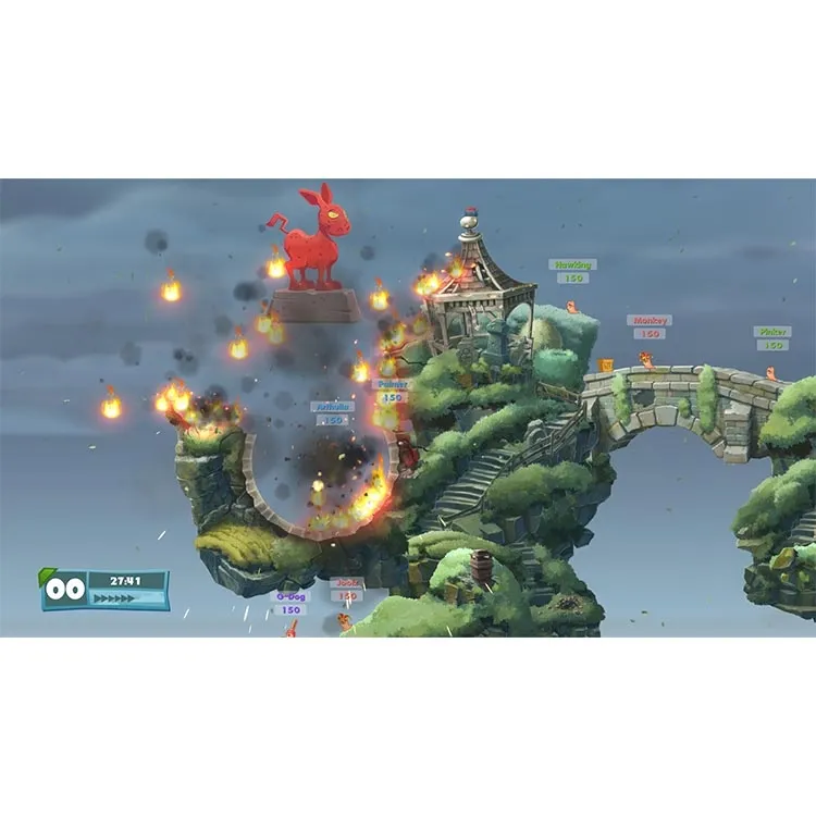 بازی Worms W.M.D کارکرده برای PS4 - Thumbnail 1