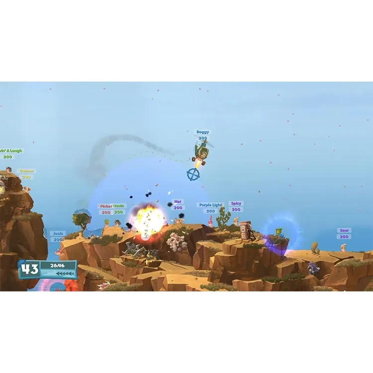 بازی Worms W.M.D کارکرده برای PS4 - Thumbnail 3