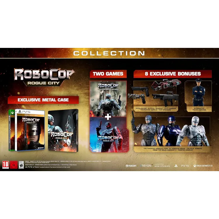 بازی Robocop: Rogue City Collection پلمپ برای PS5 - Thumbnail 2