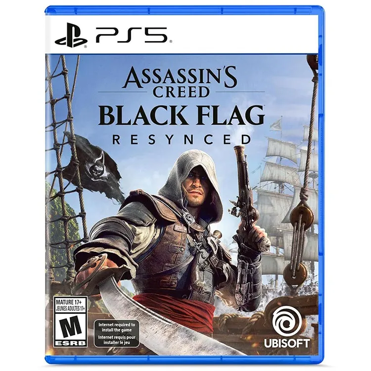 بازی Assassin's Creed Black Flag Resynced پلمپ برای PS5