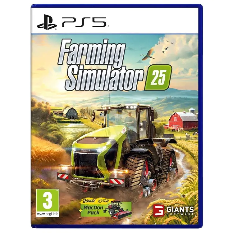 بازی Farming Simulator 25 پلمپ برای PS5