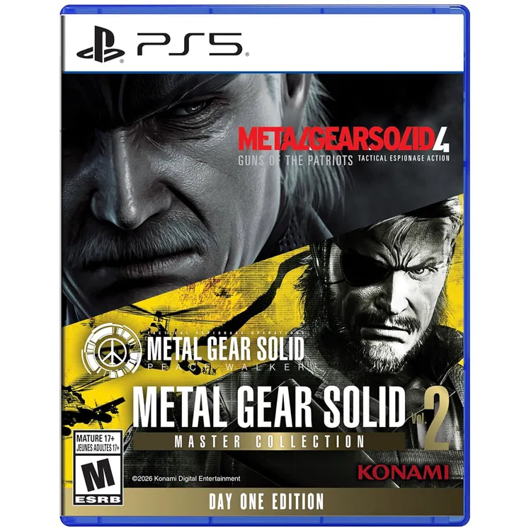 بازی  Metal Gear Solid Master Collection Vol. 2 Day One Edition پلمپ برای PS5