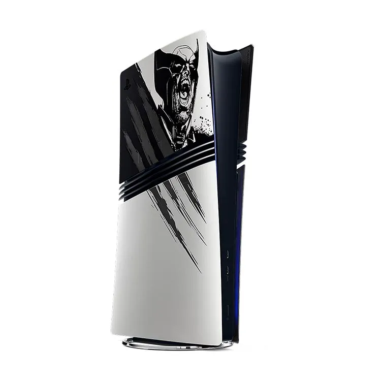 فیس پلیت اورجینال PS5 Slim طرح بازی Marvel's Wolverine Adamantium Limited Edition - Main Image