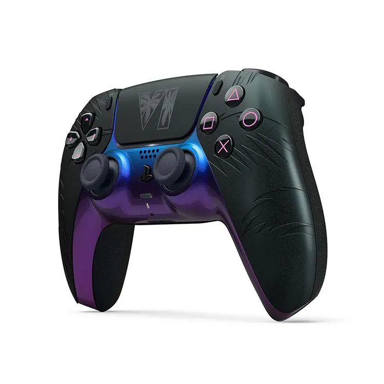 دسته بازی Sony مدل DualSense GTA VI Limited Edition black مناسب برای PS5 - Thumbnail 1