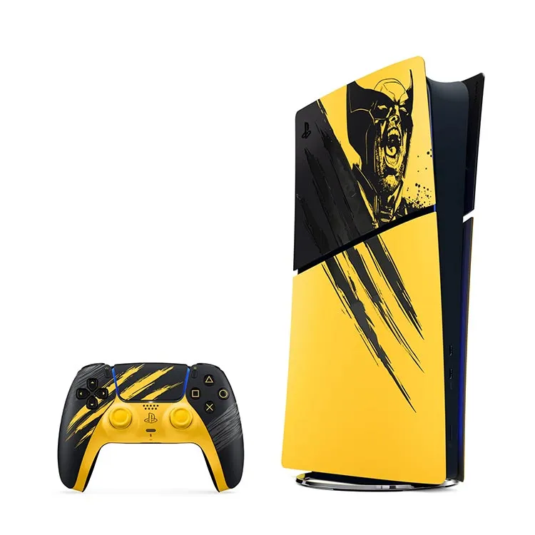  کنسول بازی Playstation 5 Slim Digital Marvel’s Wolverine Battle Yellow Limited Edition (فاقد بازی) - Thumbnail 3