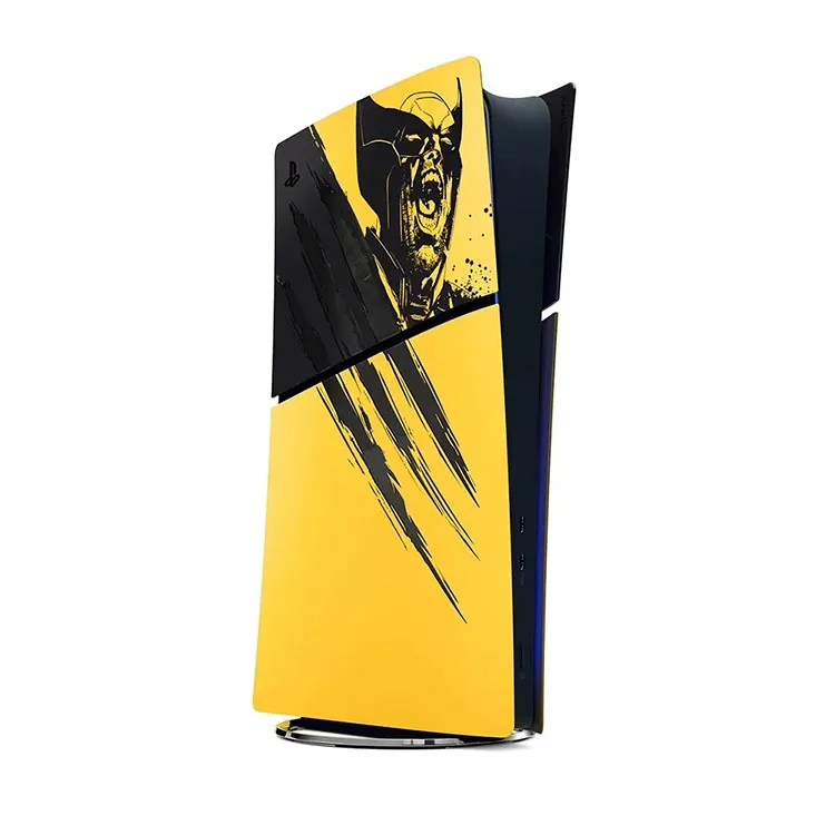  کنسول بازی Playstation 5 Slim Digital Marvel’s Wolverine Battle Yellow Limited Edition (فاقد بازی) - Thumbnail 1